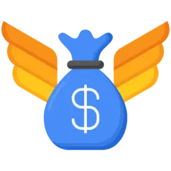 Icon showing cost savings with LPO Giant's offshore paralegal services