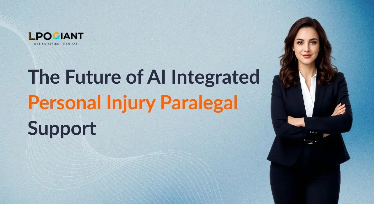 AI-integrated virtual paralegal support for personal injury law firms
