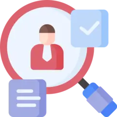 Icon representing workload reduction through virtual paralegal support