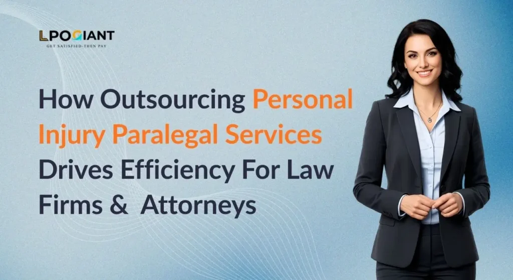 Professional paralegal representing outsourced personal injury paralegal services for U.S. law firms