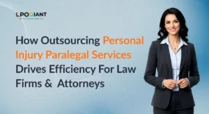 Professional paralegal representing outsourced personal injury paralegal services for U.S. law firms