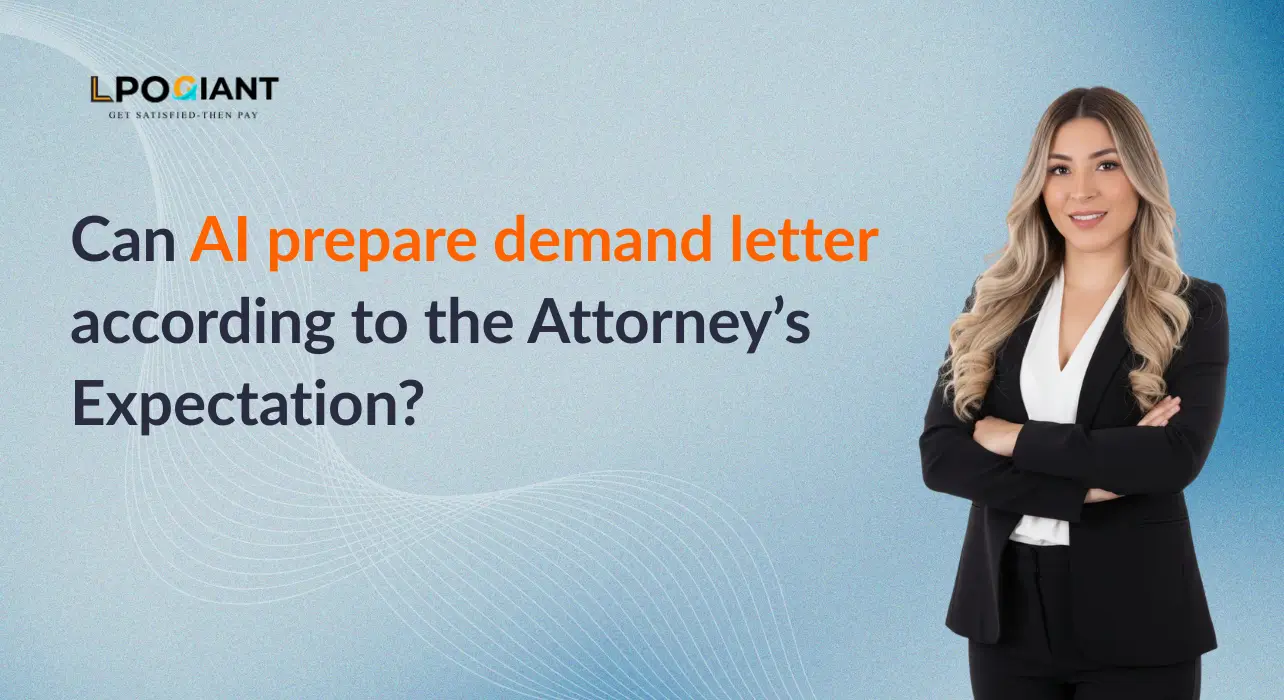 AI demand letter drafting for attorneys – LPO Giant virtual paralegal team ensuring attorney-ready results