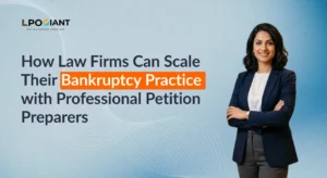 Bankruptcy petition preparers assisting a U.S. law firm in streamlining Chapter 7 and Chapter 13 case filings to scale practice volume.