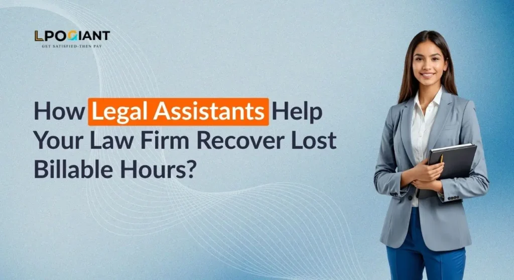 A professional legal assistant managing law firm administrative tasks and document preparation to increase billable hours.