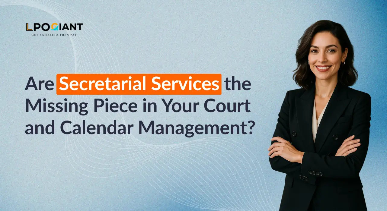 A virtual legal assistant providing legal secretarial services and managing a law firm court calendar.